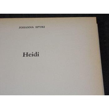 HEIDI Romanzo di J. Spyri – Malipiero 1974