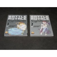 BATTLE ROYALE ANGELS' BORDER 1/2 Cpl – di Koushun e Mioko – GOEN 2013 NUOVI