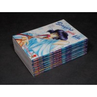 SEMPRE PIU' BLU 1/8 Seq. completa – di Kou Fumizuki – Planet Manga 2005 I Ed.