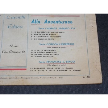 ALBO AVVENTUROSO 11 – GORDON L'INTREPIDO 4 – Capriotti Editore 1948