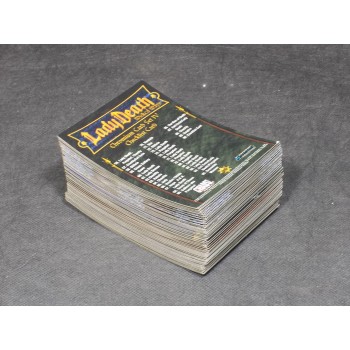 LADY DEATH Wycked Ways CHROMIUM CARD SET IV – Set 90 Cards – Chaos Comics 1997