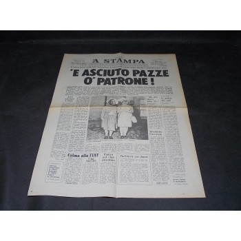 IL MALE Anno II N. 40 con falso inserto LA STAMPA – 24 ottobre 1979