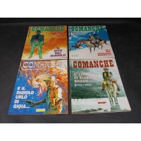 COMANCHE 4 Albi – Grandi Eroi 1, 2, 5, 7 - Comic Art 1986 Brossurati