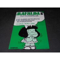 MAFALDA 8 – Locandina cm 33,5 x 49,5 – Supplemento Mafalda 8 – Bompiani