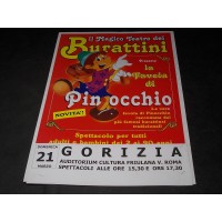 IL MAGICO TEATRO DEI BURATTINI - LA FAVOLA DI PINOCCHIO – Locandina - Gorizia