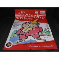 IL PINOCCHIO ILLUSTRATO – Manifesto cm 67,5 x 96 – Perugia 2002