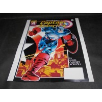 CAPTAIN AMERICA / AVENGERS – Poster cm 47 x 62 – Marvel Universe 1995