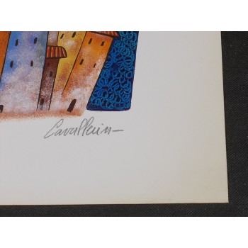 GATTI di Sergio Cavallerin  - cm 35 x 49,8 – Litografia firmata 77/99 – 2002
