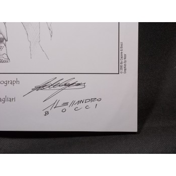 ORDO TEMPLI di A. Capone e A. Bocci –  cm 21 x 29,7 – Litografia  firmata 61/100
