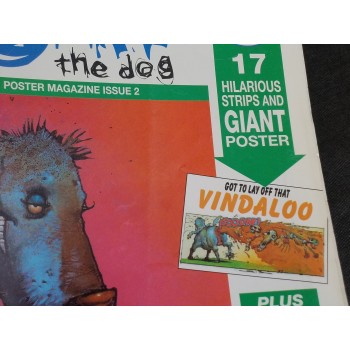 SHIT THE DOG POSTER MAGAZINE 1 , 2 , 4 di S. BISLEY - in inglese  Bad Press 1997