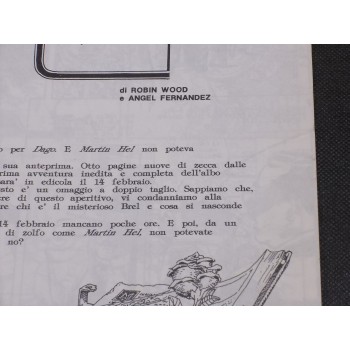 MARTIN HELL – Anteprima primo albo monografico – Supplemento Lanciostory 7 1995