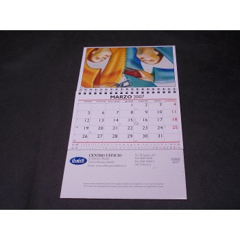 CALENDART 2007 di Ruggieri - Calendario da tavolo – Buffetti Gorizia  