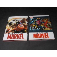 THE ART OF MARVEL 1 e 2 – in Inglese – Marvel 2003 I Edizione NUOVI