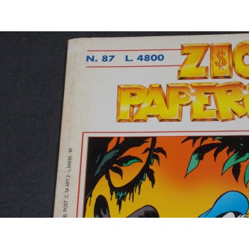 ZIO PAPERONE 1/100 Seq. Cpl + SPECIALE PAPERINO 1/3 – Mondadori / Disney 1987