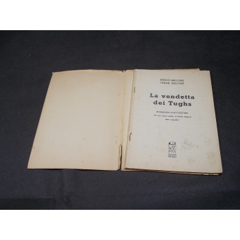 LA VENDETTA DEI TUGHS Romanzo di Emilio Salgari – Ed. Carroccio 1947