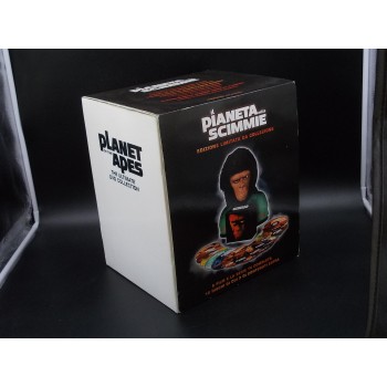 IL PIANETA DELLE SCIMMIE Serie Completa 12 DVD con Busto Head Pack N. 0407/1000