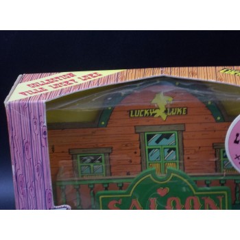 COLLECTION VILLE LUCKY LUKE EN BOIS – LE SALOON – Plastoy 2002 NUOVO