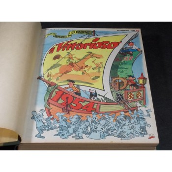 IL VITTORIOSO 1954 1/52 Annata completa – Rilegata in volume