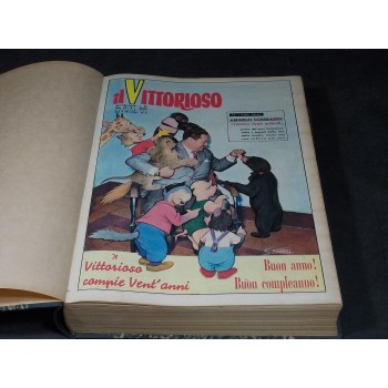 IL VITTORIOSO 1957 1/52 Annata completa – Rilegata in volume