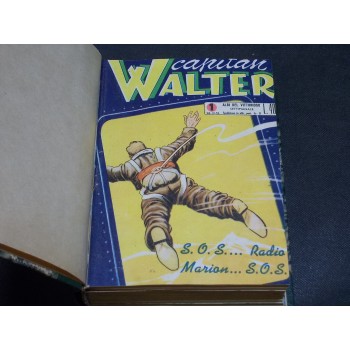 CAPITAN WALTER ( Albo Vitt ) 1/227 Serie Cpl rilegata in 23 volumi – 1952/1957