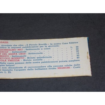 IL PICCOLO SCERIFFO NUOVA SERIE 1/126 Completa - Edizioni Torelli 1951 ORIGINALI