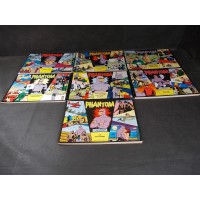 PHANTOM Daily Strips – 7 albi NEW COMICS NOW – Comic Art 1984
