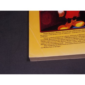 MICKEY MOUSE FIFTY HAPPY YEARS The Official Birthday Book – Harmony Books 1977