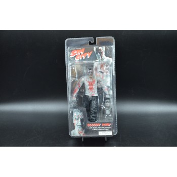 FRANK MILLER'S SIN CITY Ser. 2 BLOODY MARV Black & White Variant NECA 2005 NUOVO