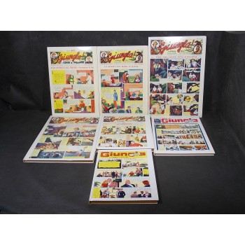 GIUNGLA 1/7 Serie completa – ristampa anastatica – Nerbini 1975