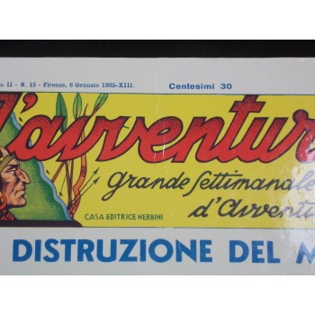 L'AVVENTUROSO 1/20 Serie completa – Ristampa Anastatica – Nerbini 1973