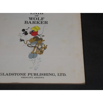 MICKEY MOUSE THE LAIR OF WOLF BARKER – In Inglese - Gladstone Comic Album 3 1987
