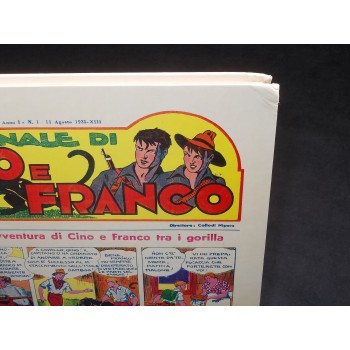 IL GIORNALE DI CINO E FRANCO 1/6 Serie Cpl – Ristampa Anastatica – Nerbini 1976