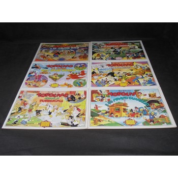 LE GRANDI STORIE DI WALT DISNEY – Tiratura Limitata – 6 albi – Mondadori 1984