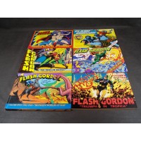 FLASH GORDON 1/6 Serie Cpl – di A. Reymond - Kitchen Sink Press 1990 Hard Cover