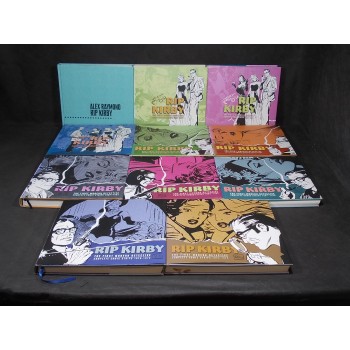 RIP KIRBY COMPLETE COMIC STRIPS 1946/1975 – 1/11 Serie Cpl – IDW Publishing 2009
