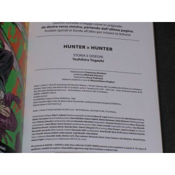 HUNTER X HUNTER 37 – 2 diverse versioni “non” ristampe - Planet Manga 2023 NUOVI