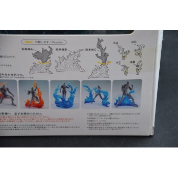 EFFECT BURNING FLAME BLUE VER. - Bandai 2014 NUOVO