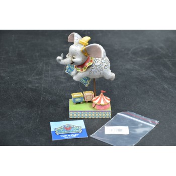 DUMBO Jim Shore's Statue - DISNEY TRADITION FAITH IN FLIGHT – Enesco NUOVO