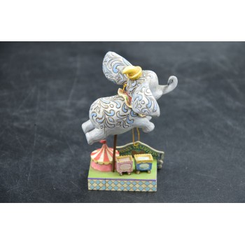 DUMBO Jim Shore's Statue - DISNEY TRADITION FAITH IN FLIGHT – Enesco NUOVO
