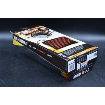 A-TEAM 12" – COL. JOHN “HANNIBAL” SMITH Act. Fig. con suoni  Jazwares 2010 NUOVO