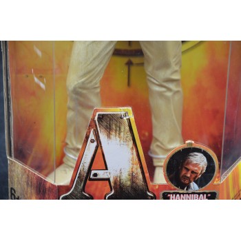 A-TEAM 12" – COL. JOHN “HANNIBAL” SMITH Act. Fig. con suoni  Jazwares 2010 NUOVO