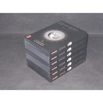 DEATH NOTE BLACK EDITION 1/6 Serie Cpl - di Ohba e Obata – Planet Manga Ristampe
