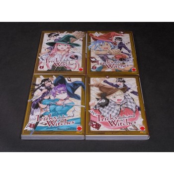 TRICKS DEDICATED TO WITCHES 1/4 Serie Cpl di Watanabe – Planet Manga 2023 NUOVI