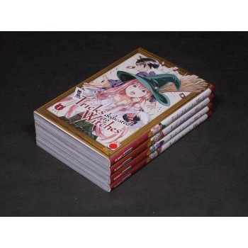 TRICKS DEDICATED TO WITCHES 1/4 Serie Cpl di Watanabe – Planet Manga 2023 NUOVI