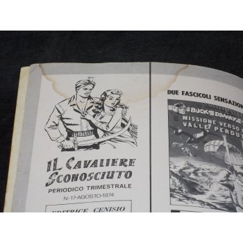 IL CAVALIERE SCONOSCIUTO GIGANTE RACCOLTA 2 – Editrice Cenisio 1976
