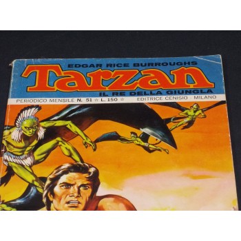 TARZAN IL RE DELLA GIUNGLA 51 di E. Rice Burroughs (Editrice Cenisio 1972)