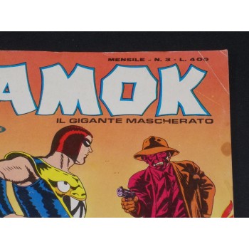 AMOK IL GIGANTE MASCHERATO di Antonio Canale Sequenza 1/3 (Epierre 1978)