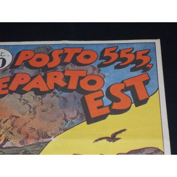 ALBOGIORNALE Anno III n. 123 : POSTO 555, REPARTO EST ( Dick Fulmine ) (Rist. an. – Albatros 1977)