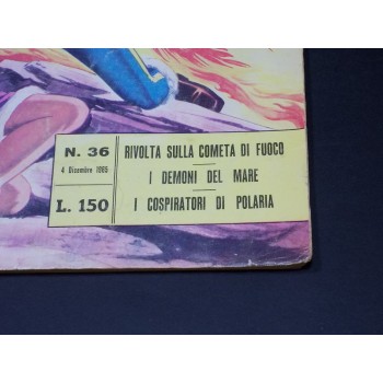 GORDON SPADA 36 : RIVOLTA SULLA COMETA DI FUOCO / I DEMONI .. di A. Raymond (Fratelli Spada 1965)