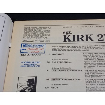 SGT. KIRK 27 (Editrice Sergente Kirk - Ivaldi 1969)